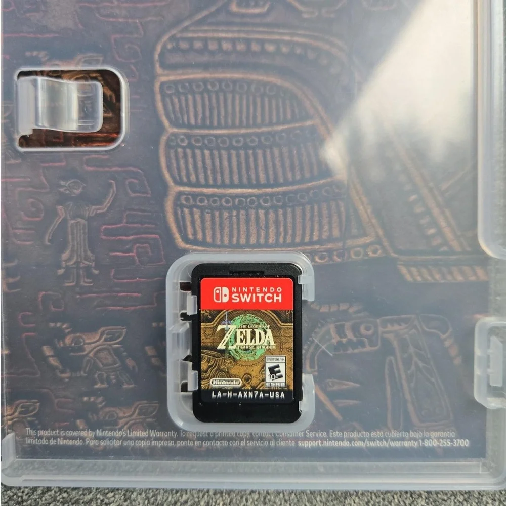 Nintendo Switch with Red and Blue Joy-Con